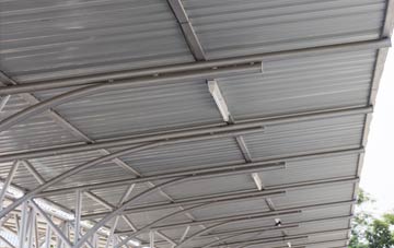 installing New Broughton metal roofing